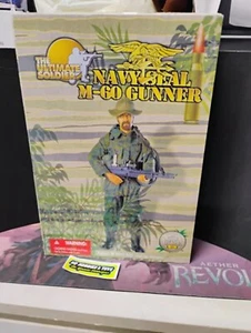 Neu im Karton 2001 The Ultimate Soldier Navy Seal M-60 Gunner Figurenset - Bild 1 von 2