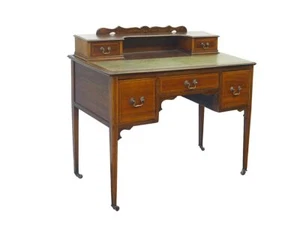 Sekretär Schreibtisch antik englisch aus Mahagoni B:114 cm (10973) - Bild 1 von 9
