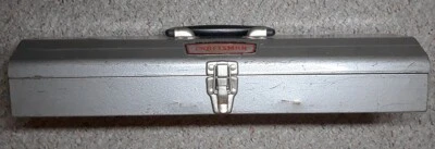 CRAFTSMAN {Crown Logo} HIP-ROOF Shallow STEEL TOOL BOX 🔸️ USA - Image 1 of 4