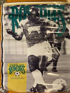 1993 Tampa Bay Rowdies Jean Harbor Poster 16x21 - Picture 1 of 4