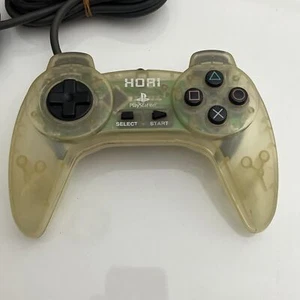 Sony Hori Pad PlayStation Boomerang Controller for PS1 Transparent - Picture 1 of 4