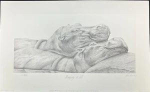 Peter Hildick "Sleeping It Off" Offset Lithograph - Hand Signed & Numbered - Picture 1 of 9