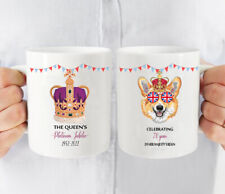The Queen's Platinum Jubilee Celebration 70Years Funny Coffee Mug