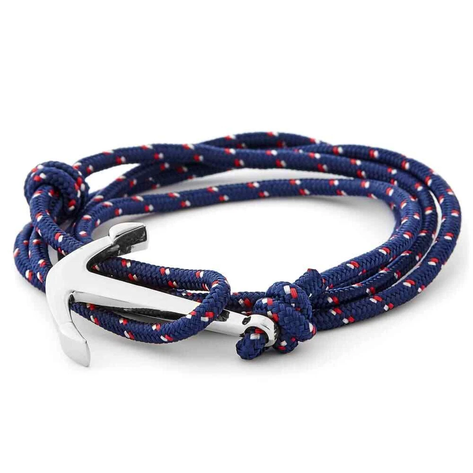 FINN & TAYLOR LONDON NAVY SAILOR ANCHOR BRACELET FT1574 - Image 1 of 1