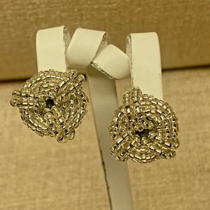 Avon Genuine Glass Bead Pierced Earrings, With Surgical Steel Posts-NEW - Picture 1 of 10