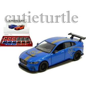 Coche diecast diecast Kinsmart Jaguar XE SV Project 8 Livery Edition 1:38 pantalla KT5416DF - Imagen 1 de 1