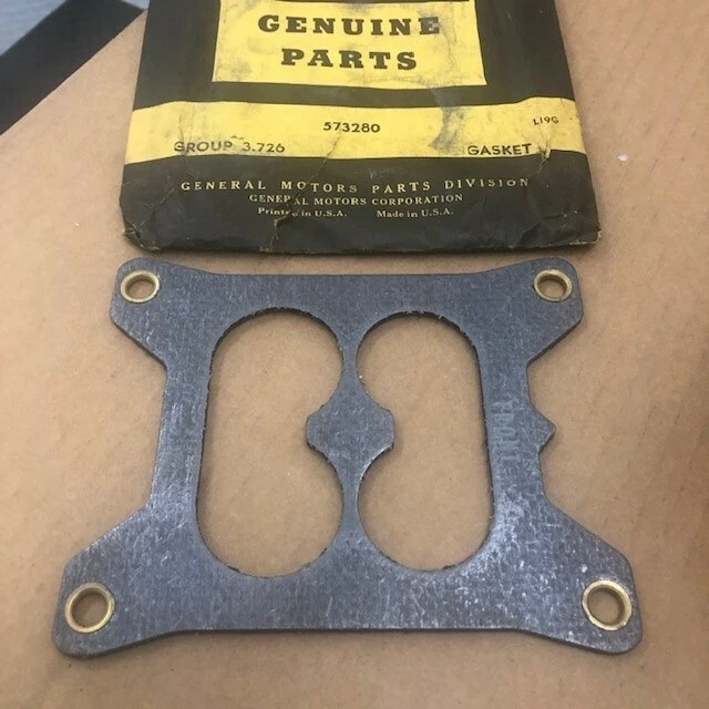 JUNTA DE MONTAJE DE CARBURADOR OEM OLDSMOBILE 4BBL ROCHESTER GM 573280 NUEVO DE FÁBRICA Foto 1 de 1