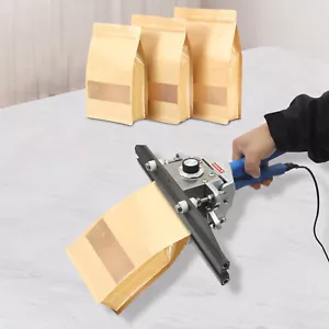 12" Handheld Heat Sealing Machine Portable Electric Heat Sealer Cutter Bags 500W - Picture 1 of 16