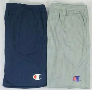 Men's Champion Authentic Athleticwear Big and Tall Polyester Mesh Shorts New - Picture 1 of 8