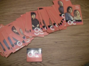 THE OC GAME TV Show 2005 Board Game Replacement Parts/Pieces-80 Cast Cards - Picture 1 of 5