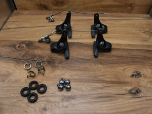 Frenos voladizos Shimano Deore LX negros años 90 BR-M550 VÍA Japón MTB AZTEC - Imagen 1 de 13