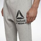 Reebok Actron Pants Joggers  Fleece Gym Grey Size L