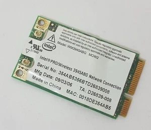 Wlan Intel Pro Wireless 3945ABG Mini PCIe aus Fujitsu Lifebook E8110 S7110 E7110 - Bild 1 von 1