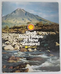 Shell Road Maps of New Zealand Metric Edition, Paperback, 1970's - Picture 1 of 9
