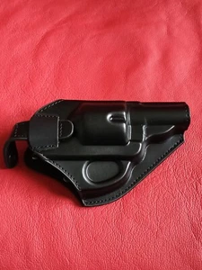 Holster Formholster für Revolver, mit kurzem Lauf, Revolverholster schwarz, Neu - Bild 1 von 12