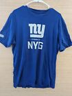 Under Armour New York NY Giants chemise homme bleu petit coton polyester NFL