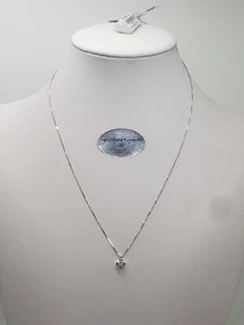 Recarlo Collar Mujer Punto de Luz de Oro Blanco 18KT Y Diamante De 0.15CT (0211) - Imagen 1 de 12