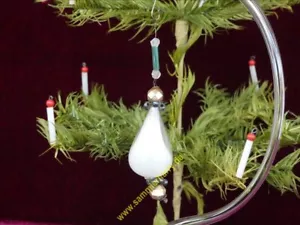 alter - antiker Weihnachtsschmuck –Christbaumschmuck, Glas Ornament, 5D205-79 - Bild 1 von 4