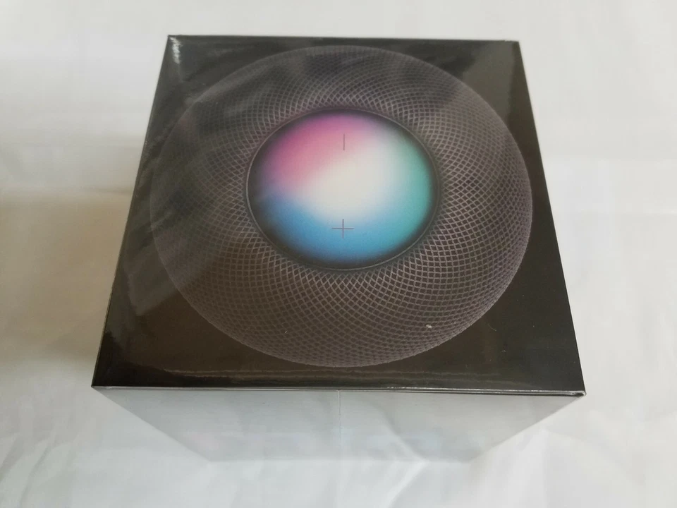 New Sealed Apple iPhone HomePod Mini Music Bluetooth Smart Speaker A2374 Gray - Image 1 of 4