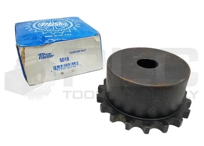 全新 MARTIN 5018 3/4 BORE SPROKET COUPLING HALF NSMP — 第 1/4 张图片
