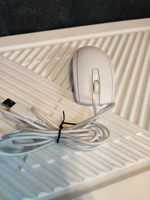 HP 904368-001 Modguo Genuine USB Wired Mouse White  - Image 1 of 4