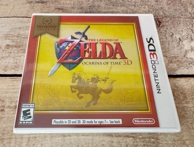 The Legend of Zelda: Ocarina of Time 3D - Nintendo Selects - Nintendo 3DS SEALED - Image 1 of 3