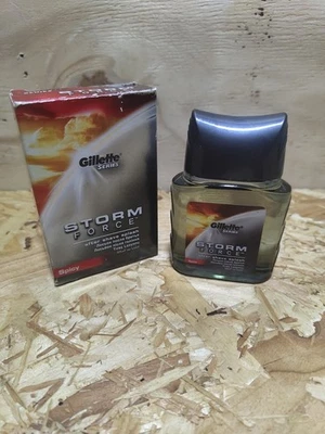 Vintage Gillette Series Storm Force  Spicy After Shave 50ml Full Bottle  2003 - Image 1 of 4