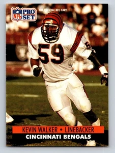 Juego profesional 1991 - Kevin Walker #466 Cincinnati Bengals - Imagen 1 de 2