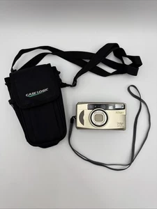 Nikon One Touch Zoom 90 AF QD 35mm Point & Shoot Film Camera W/case TESTED EUC - Picture 1 of 14
