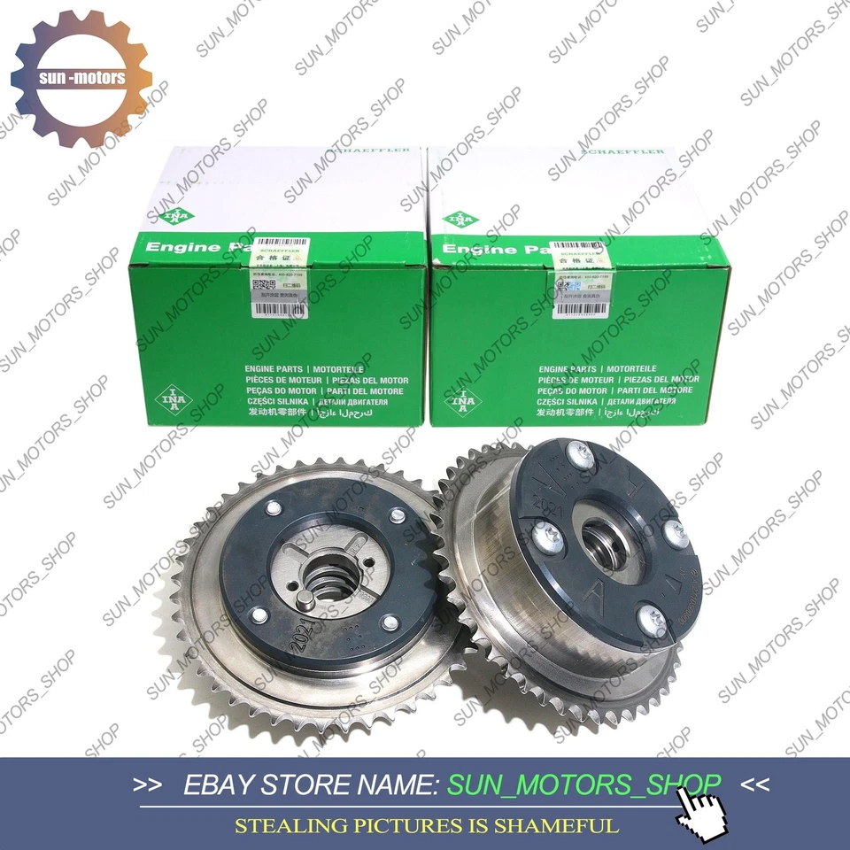 2x Ajustador de árbol de levas para Mercedes-Benz C230 cupé/sedán 2710500847 2710501047 Foto 1 de 4