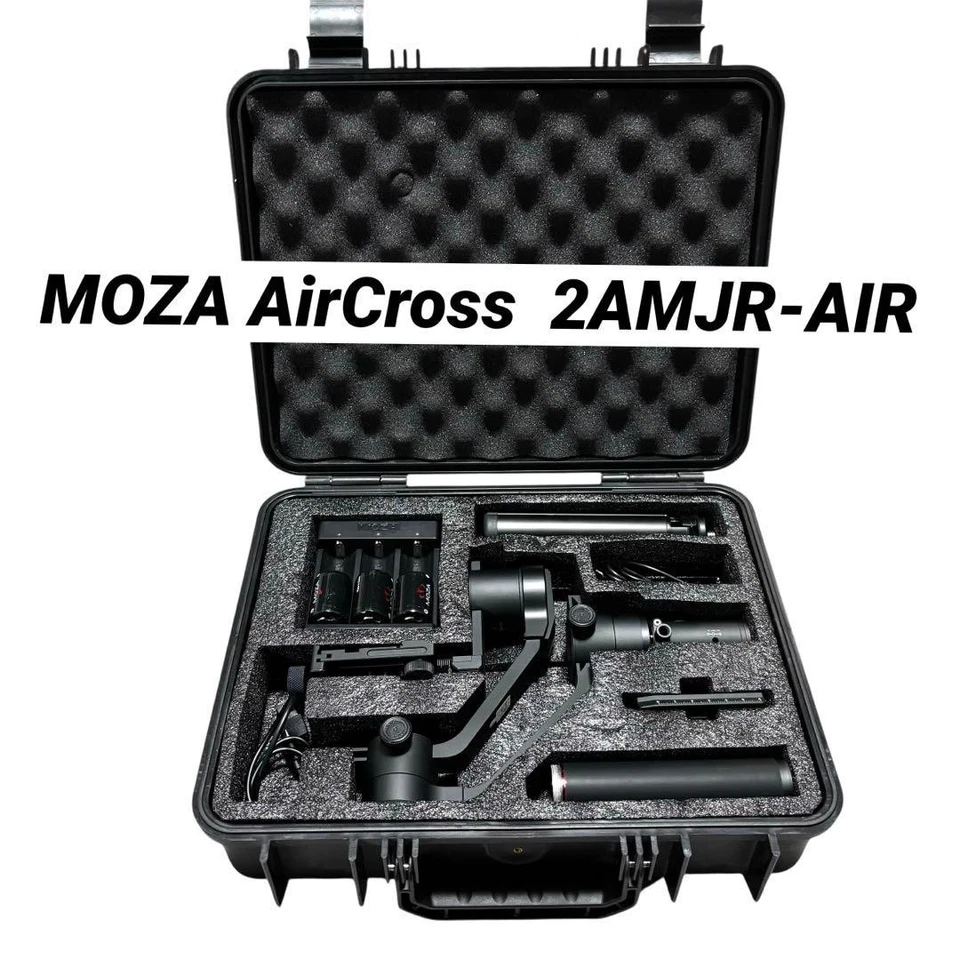 MOZA AirCross 2AMJR-AIR Gimbal with Case Black Camera Accessories JAPAN USED - Image 1 of 4