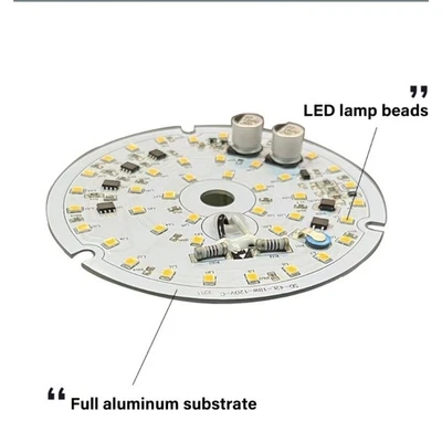 3.94Inch LED Ceiling Fan Light 18W 1530LM Dimmable LED Retrofits Kits Enduring - Image 1 of 4