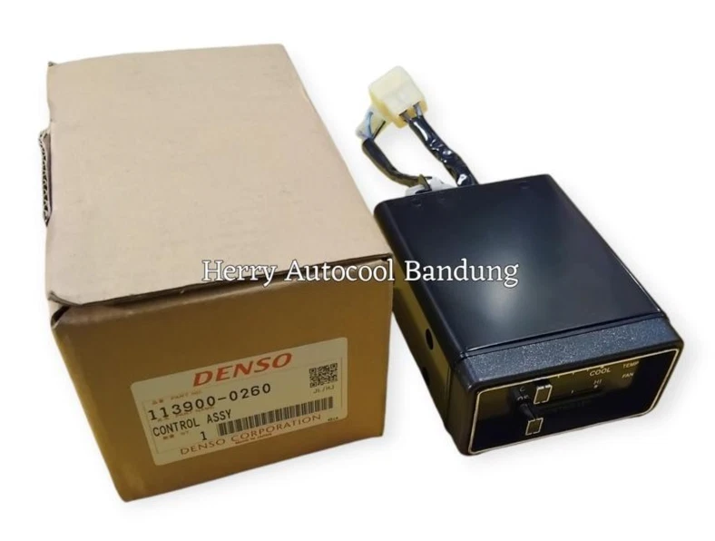 113900-0260 INTERRUPTOR DE CONTROL DE AIRE ACONDICIONADO DENSO 12V APTO PARA TOYOTA LAND CRUISER FJ40 BJ40 Foto 1 de 4