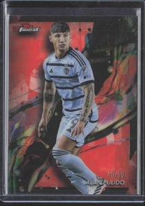 Alan Pulido 2024 Finest MLS Orange Refractor #88 SN - Picture 1 of 2