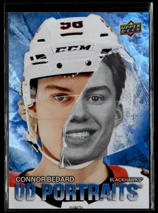 2025-26 Upper Deck UD Portraits Connor Bedard #P-1 - Picture 1 of 2
