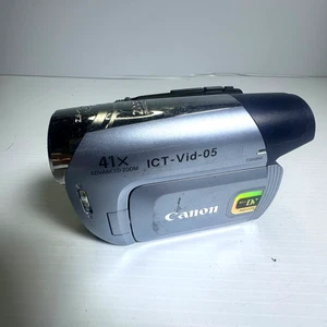 NOT TESTED - Canon MD225e Mini DV Camcorder - Picture 1 of 18