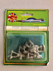 Grenadier Miniatures Pack Amazon mit Schwertern & Schilden #51011 Dungeons & Dragons - Bild 1 von 1