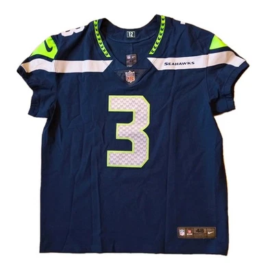 Nike Russell Wilson Seattle Seahawks NFL Vapor Elite AUTHENTIC Jersey Trikot 48 - Bild 1 von 4