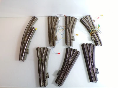 Bundle Märklin H0 C Track Points 7 Pieces See Photo PK2165 O. - Image 1 of 2