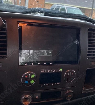 ANDROID 14 APPLE CARPLAY CAR GPS STEREO RADIO FOR GMC Sierra 2009-2012 - Image 1 of 4