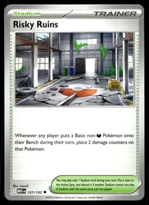 Risky Ruins 127/132 Pokemon ME01: Mega Evolution Non Holo - Imagen 1 de 2