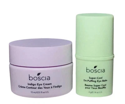 Boscia Botanical Science Set Crema de Ojos Índigo y Bálsamo Deshinlante Super Cool Foto 1 de 4