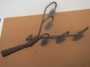 Vintage Large Garden Cultivator Hoe End - Wolf Garten - Photo 1/13