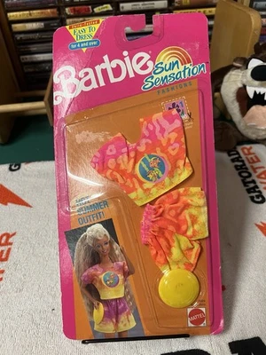 Barbie 1991 Fashion Sun Sensation 2929 ropa sin usar, en caja volador Foto 1 de 4
