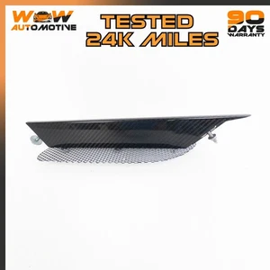 16-16 ASTON MARTIN V8 VANTAGE FRONT RIGHT FENDER GRILLE CARBON FIBER STRAKE OEM - Picture 1 of 13