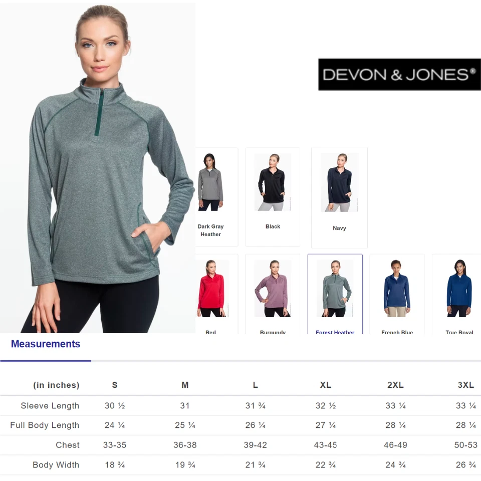 Chaqueta elástica con cremallera en cuarto de baño DG440W Devon & Jones para mujer Foto 1 de 1