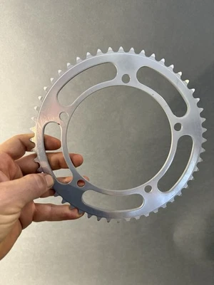 Anillo de cadena 52 protector dental vintage Sugino Mighty Competition 52t 144 BCD NOS Foto 1 de 2