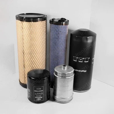 MAHINDRA TRACTOR FILTER PACK OF 5 5525 2WD-T3 / 6525 2WD-T3 - Image 1 of 2