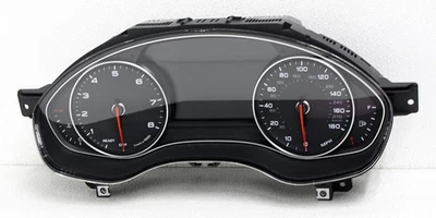 4G8-920-986-A 原始设备制造商奥迪 A7 左驾驶员侧速度计头簇 — 第 1/4 张图片