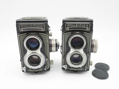 2x Rolleiflex T TLR Kamera Carl Zeiss Tessar 1:3.5 f=75mm Objektiv - Bild 1 von 4
